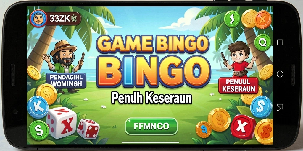 Tampilan gameplay seru dalam permainan Bingo 33ZK.