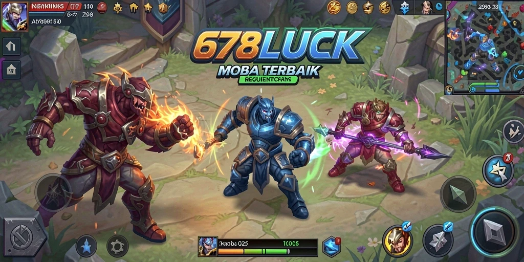 Screenshot utama dari gameplay 678LUCK yang penuh aksi.