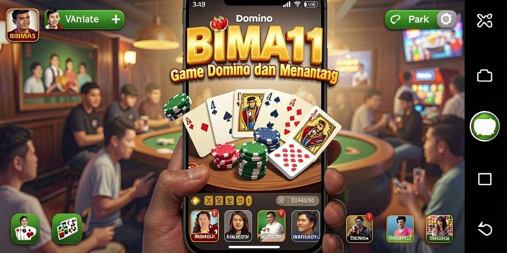 Tampilan gameplay seru di BIMA11 dengan pemain aktif.