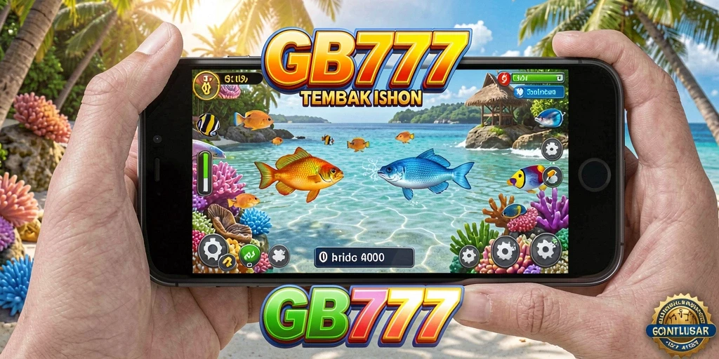 Screenshot menunjukkan gameplay seru Tembak Ikan di GB777.