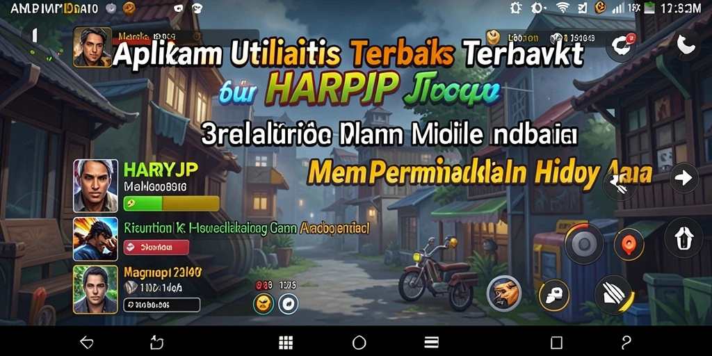 Tampilan screenshot utama HARAPJP yang menampilkan fitur utilitas yang menarik.