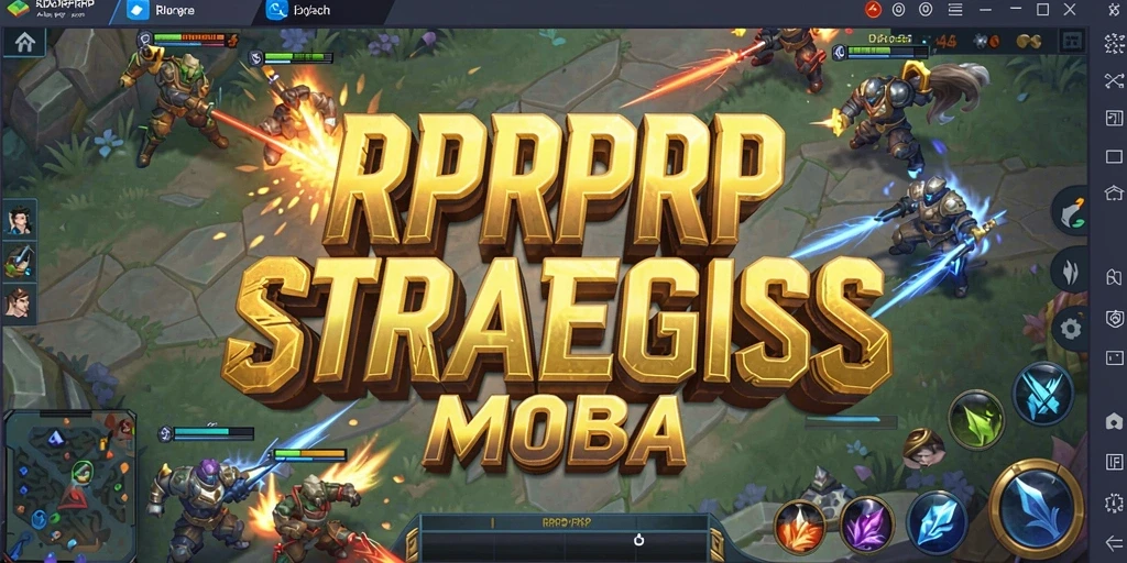 Tampilan gameplay RPRPRP yang menegangkan dan penuh strategi.