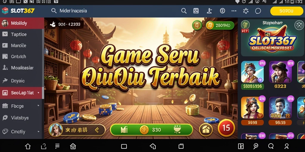 Tangkapan layar gameplay QiuQiu di SLOT367 yang mendebarkan.